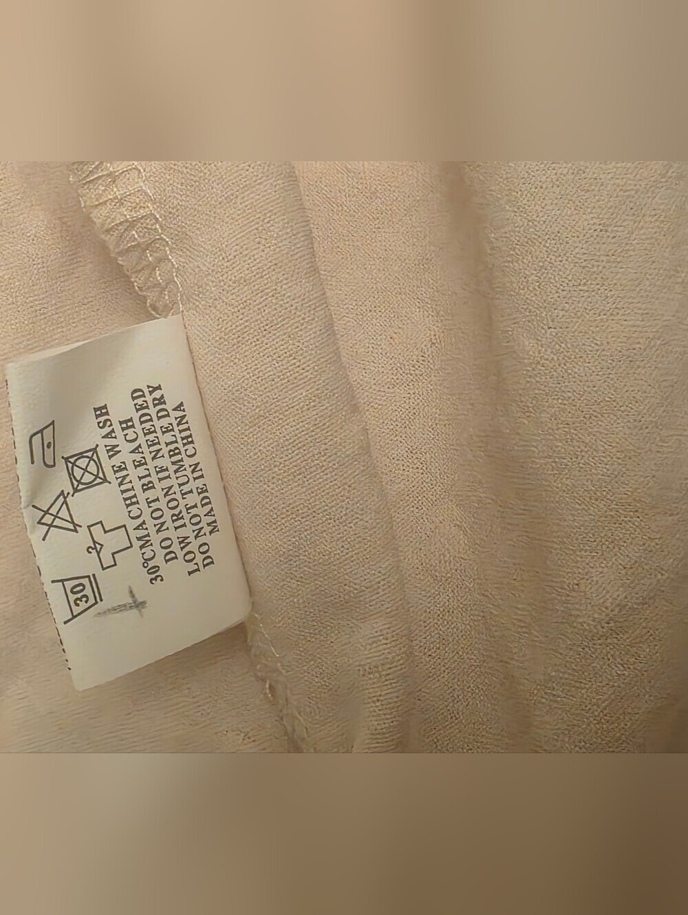 Source Unknown Off-Shoulder Ruffle Mini Dress in Cream - Picture 15 of 15